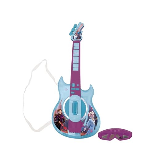 MULTICOLOR - LEXIBOOK FROZEN LIGHT UP GUITARATURE MELODY 2 GAME MODE MP3 INPUT