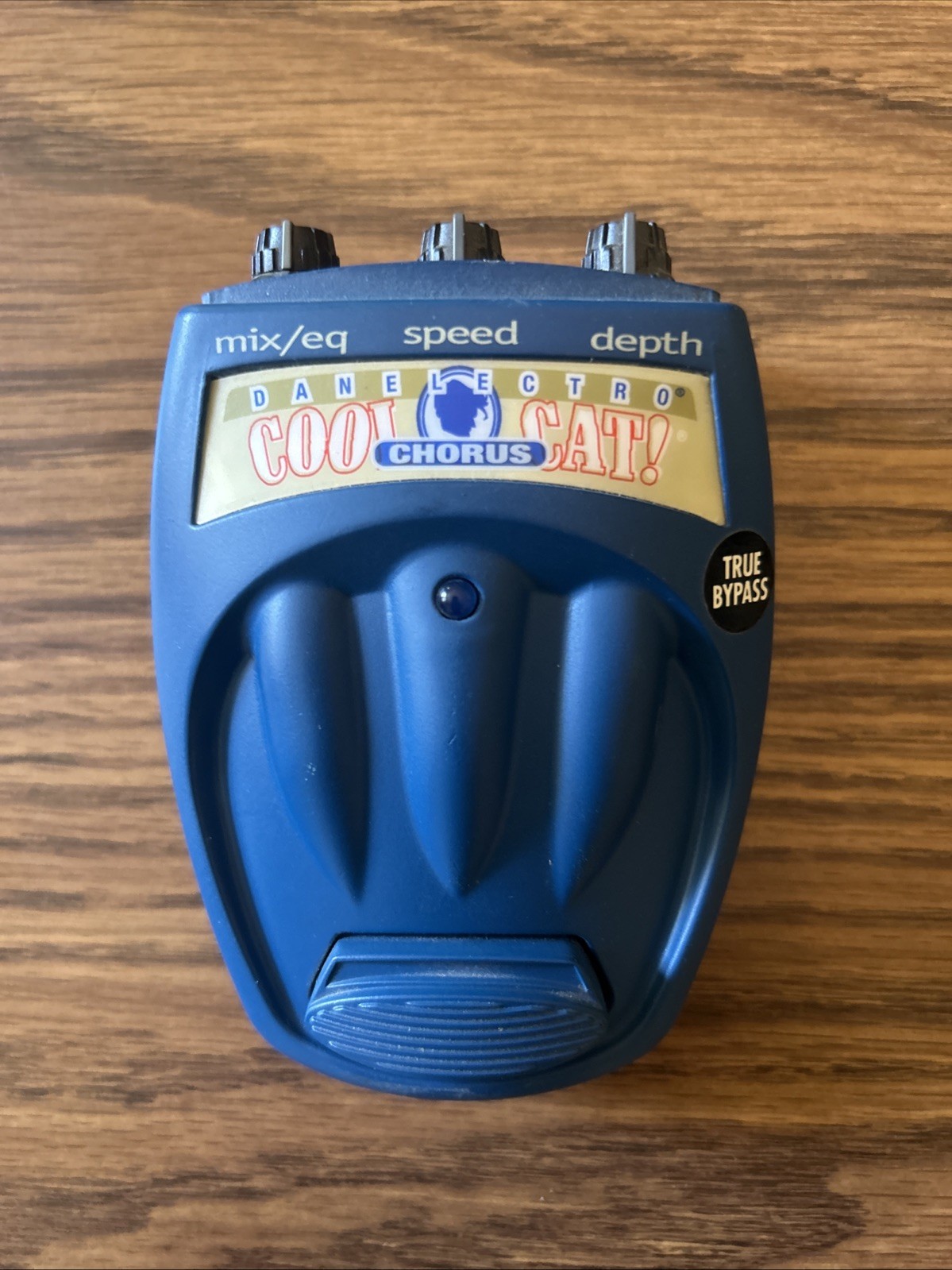 Danelectro Cool Cat Chorus Guitar Effect Pedal Vintage 90's Tested Working Used
