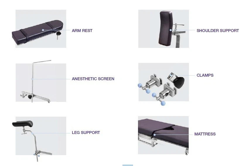 New OT Table Operating Table Semi Electric for General Surgery 1203EL