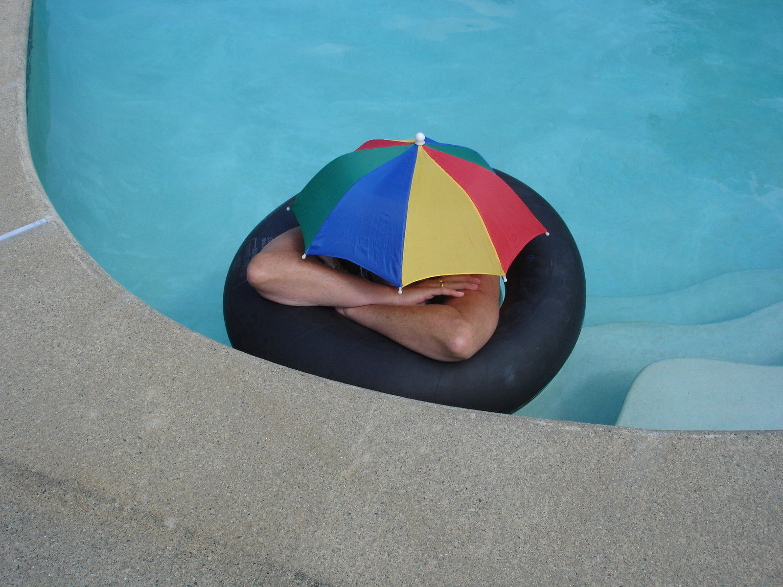 UMBRELLA HAT FOR RAIN OR SUN