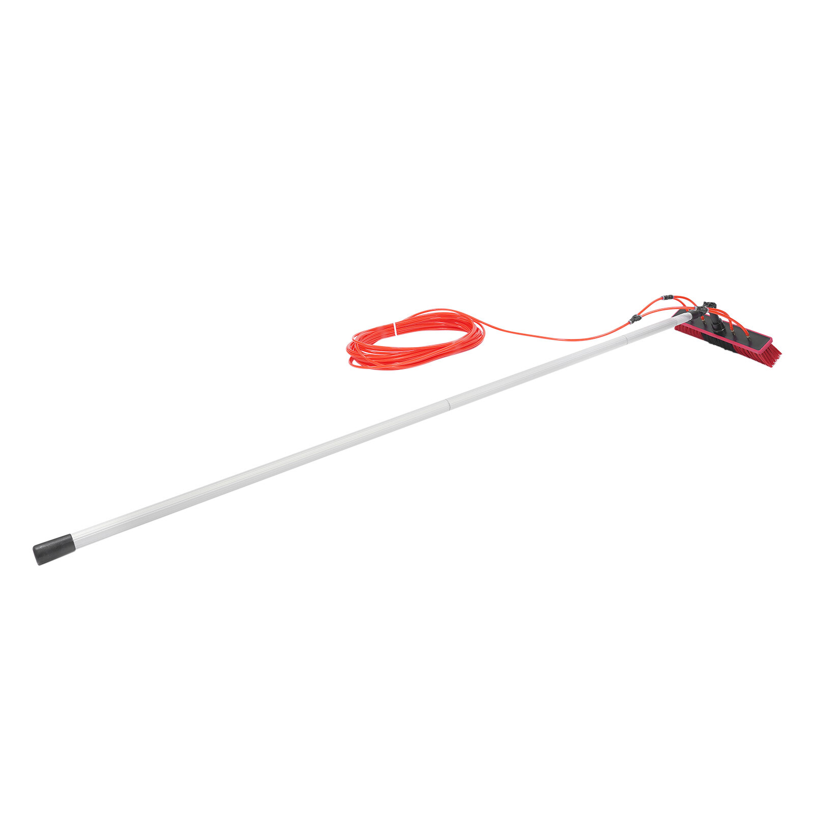 For Window+Solar Panel Clean Washing 24.3FT Water Fed Pole Cleaning Brush Tool