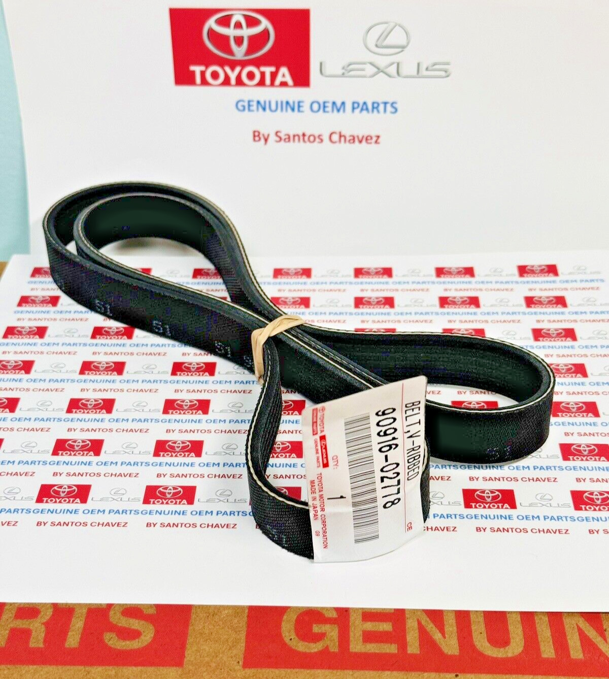 2019-2024 Toyota RAV4 Serpentine Belt GENUINE OEM PART 90916-02778