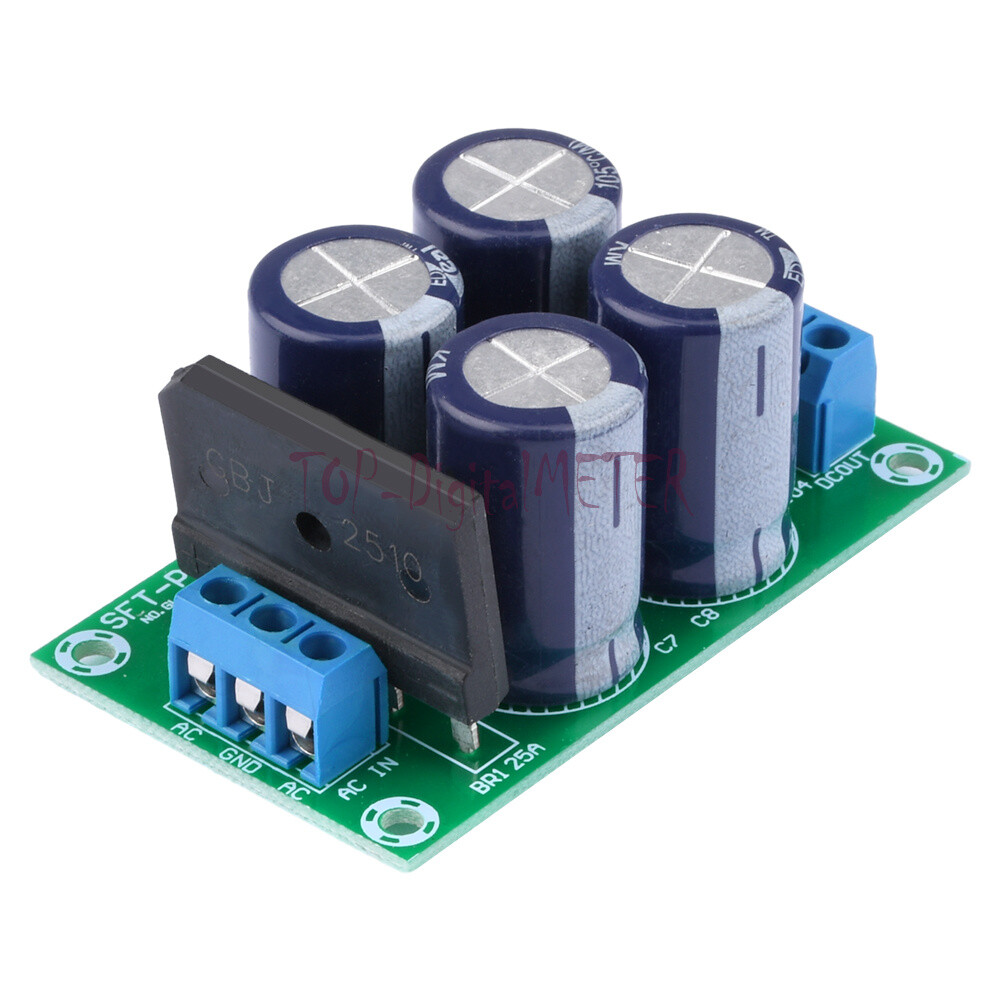 PW28 Dual Power Filter Power Amplifier Board Rectifier 25A Power SupplyBoard
