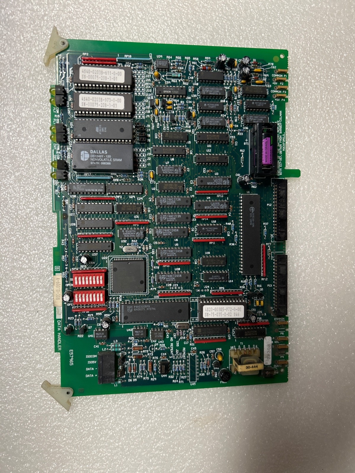 BARBER COLMAN A-60010-308 Data Handler PC Board, basically new open box