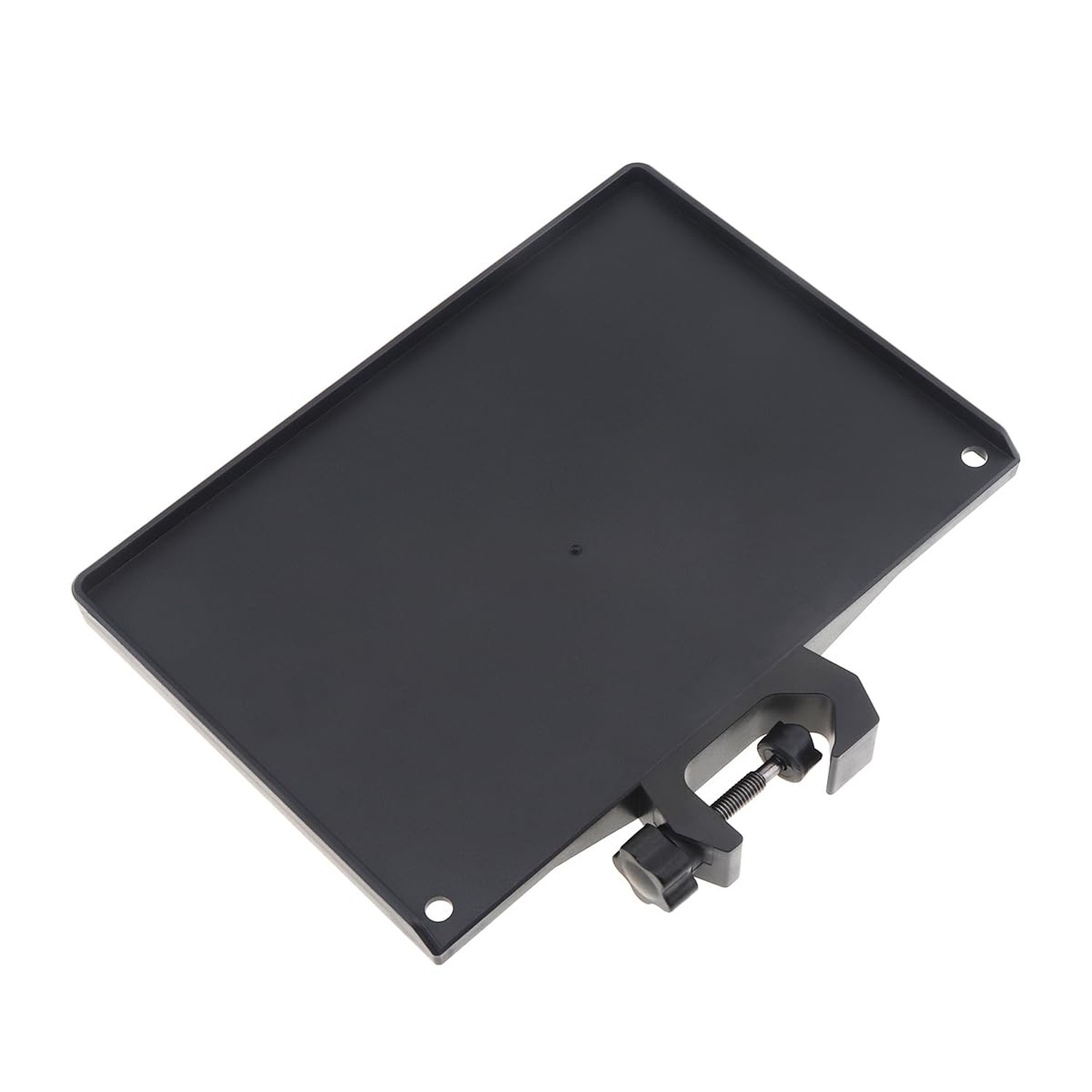 RTNLIT Microphone Stand Tray, Clamp On Firm Rack Tray Holder with 4.5 Pound W...