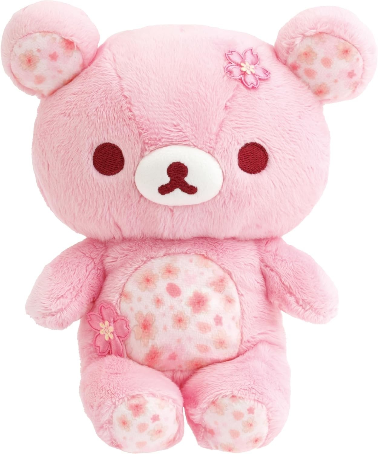 San-X Rilakkuma Sakura Plush Doll Cherry Blossom Stuffed Toy MV69501 New Japan