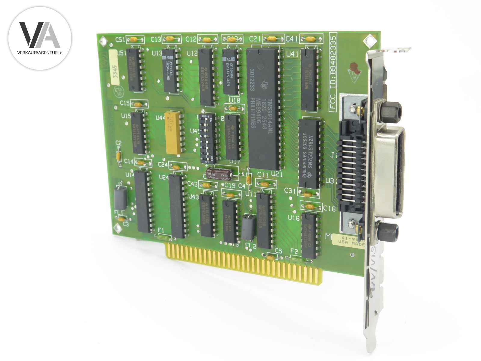 Hewlett Packard HP Rev A HPIB GPIB ISA Karte ASSY 82335-60001 / 82335-80001