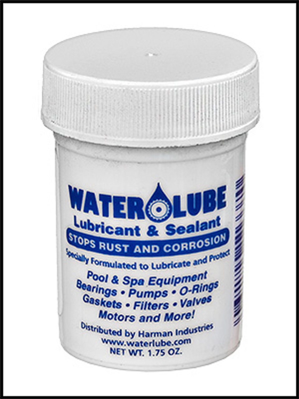 Pool Water Lube 1.75 oz Jar Lubricant and Sealant for O-rings and Gasket WLB-1