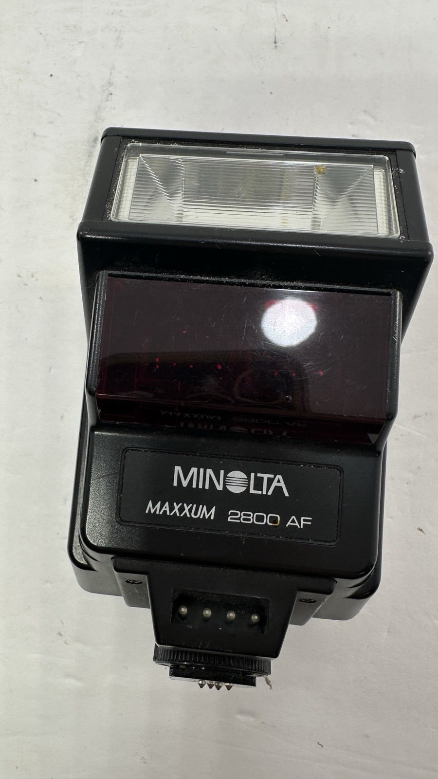 Minolta Camera Maxxum 2800 AF Flash With Case Tested