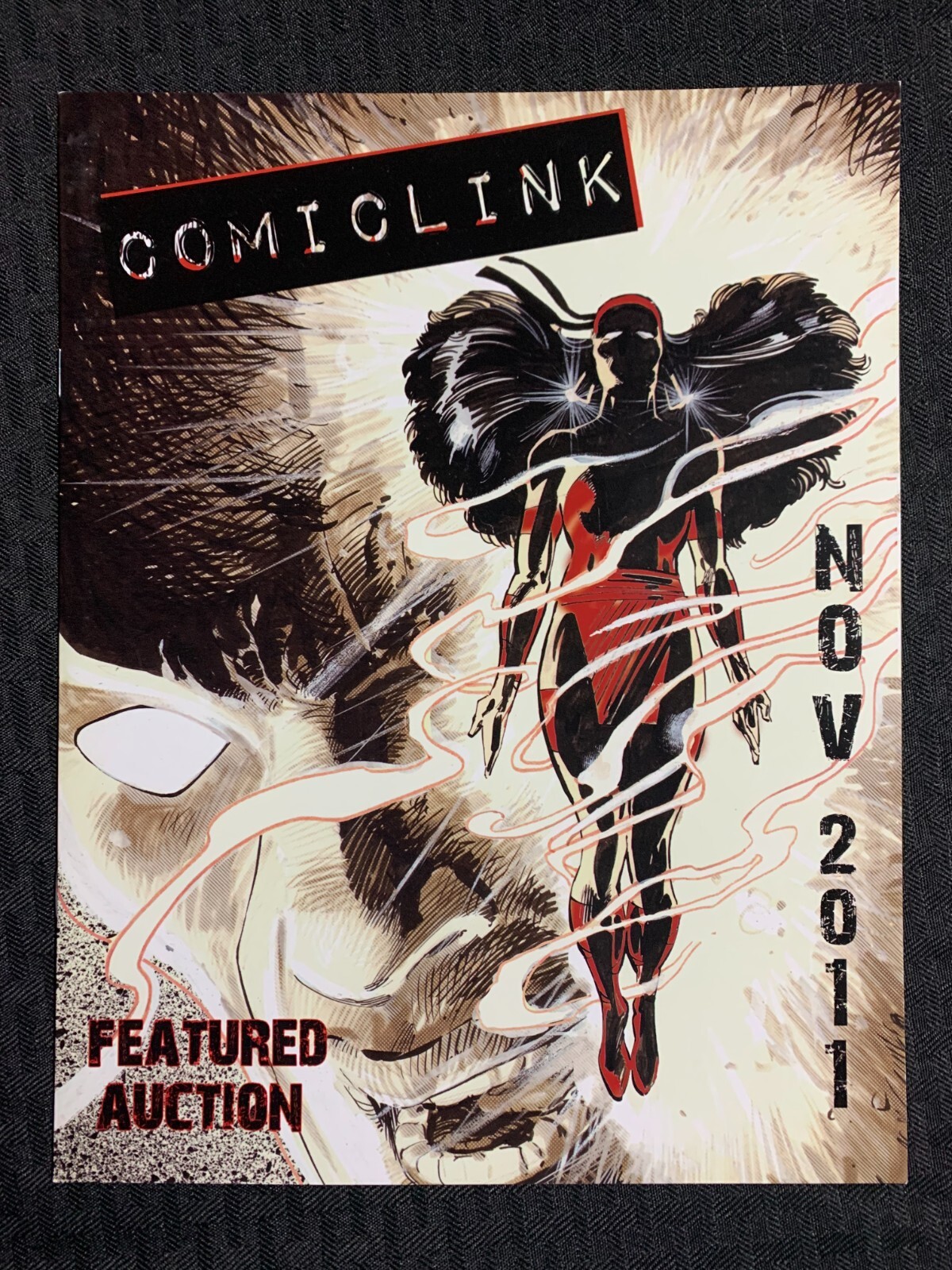 2011 Nov 4 COMICLINK Featured Original Art 8pg Auction Catalog FVF 7.0