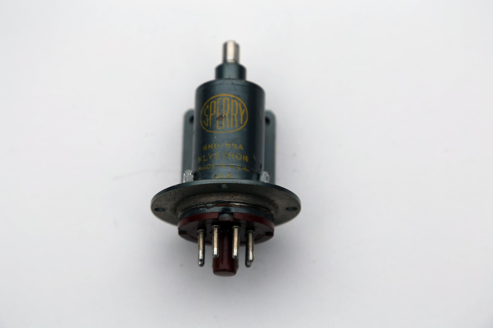 1940 WORLD WAR II KLYSTRON RADAR MICROWAVE TV VACUUM TUBE-SPERRY SRU 55A