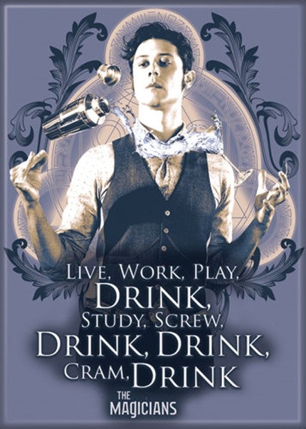 The Magicians TV Series Drink Study Screw Photo Image Refrigerator Magnet UNUSED