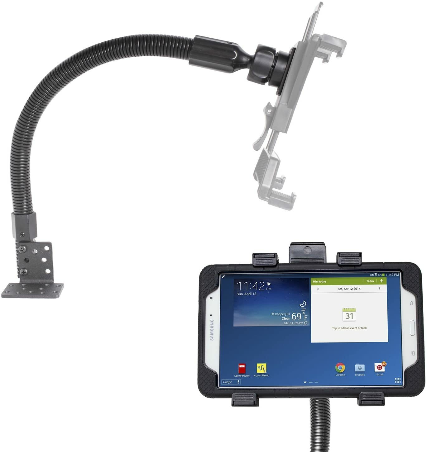 iBOLT TabDock Flexpro - Heavy Duty Floor Mount for All 7" - 10" Tablets