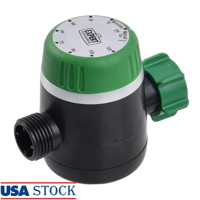 Mechanical Watering Timer Controller Analog Dial Faucet Garden Hose Attachments
