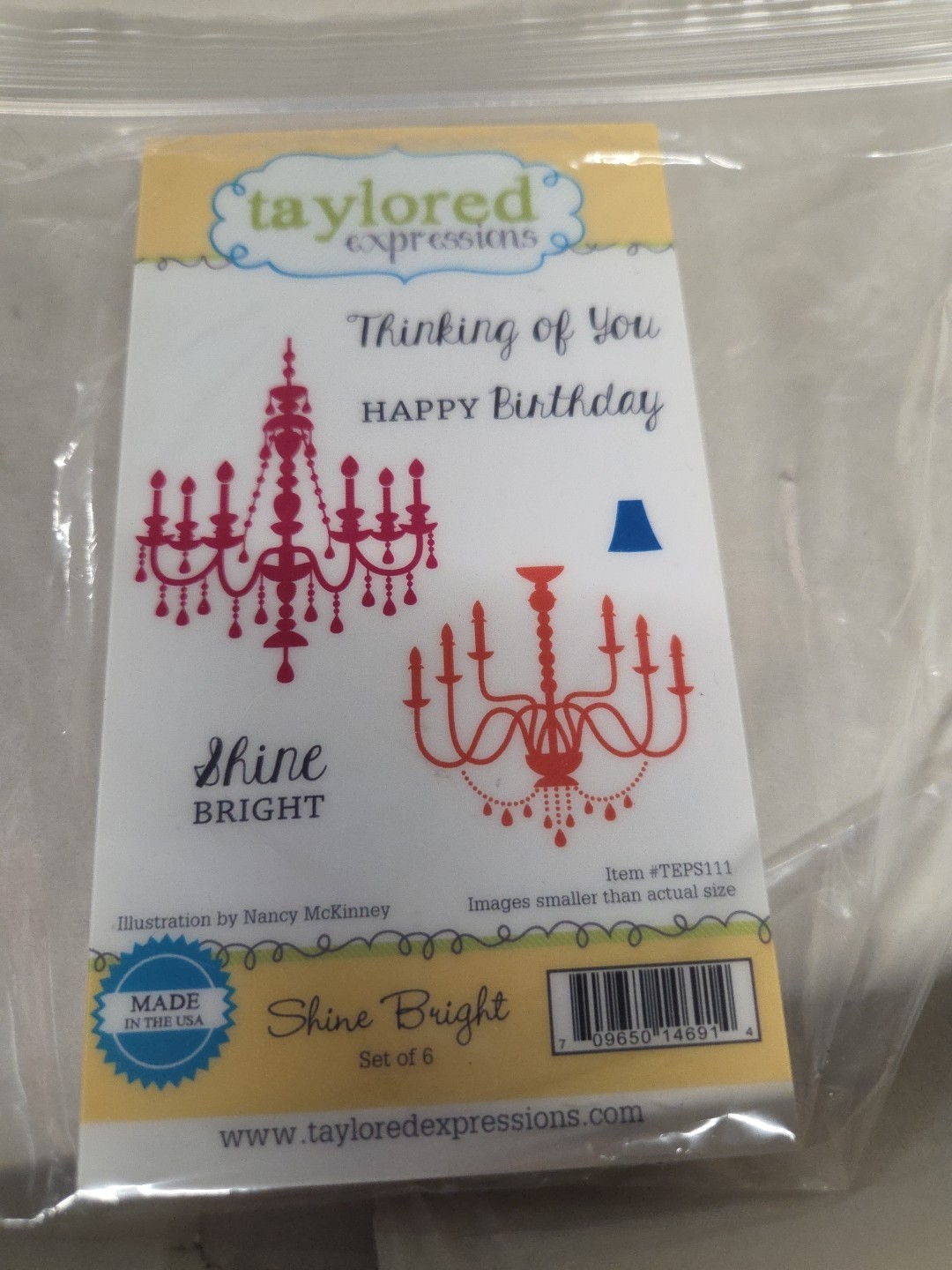 Taylored Expressions Stamp Shine Bright