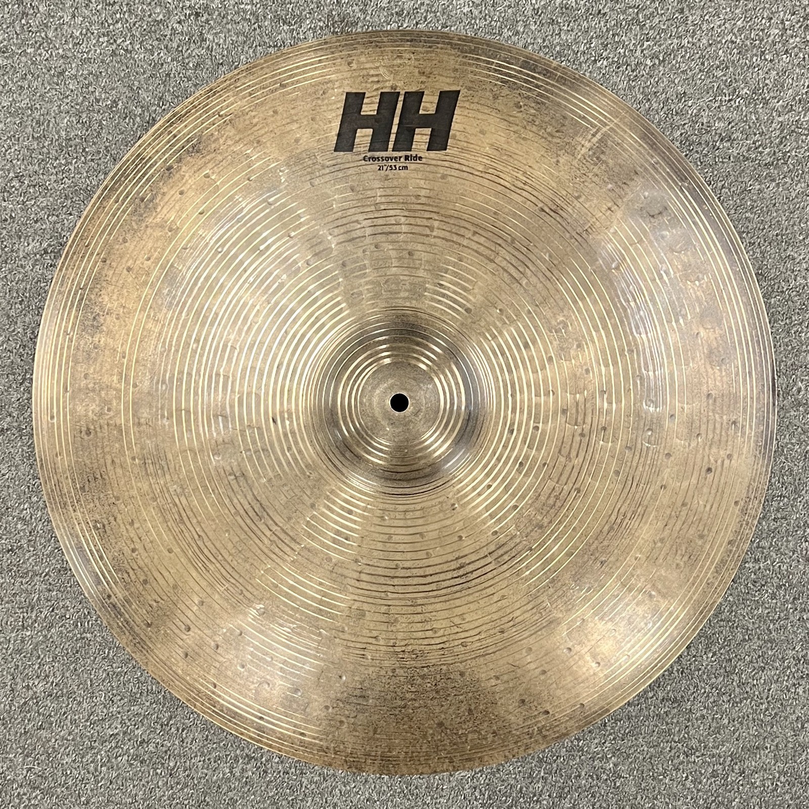 Sabian HH 21-in Crossover Ride Cymbal, Old Logo, 2287gm