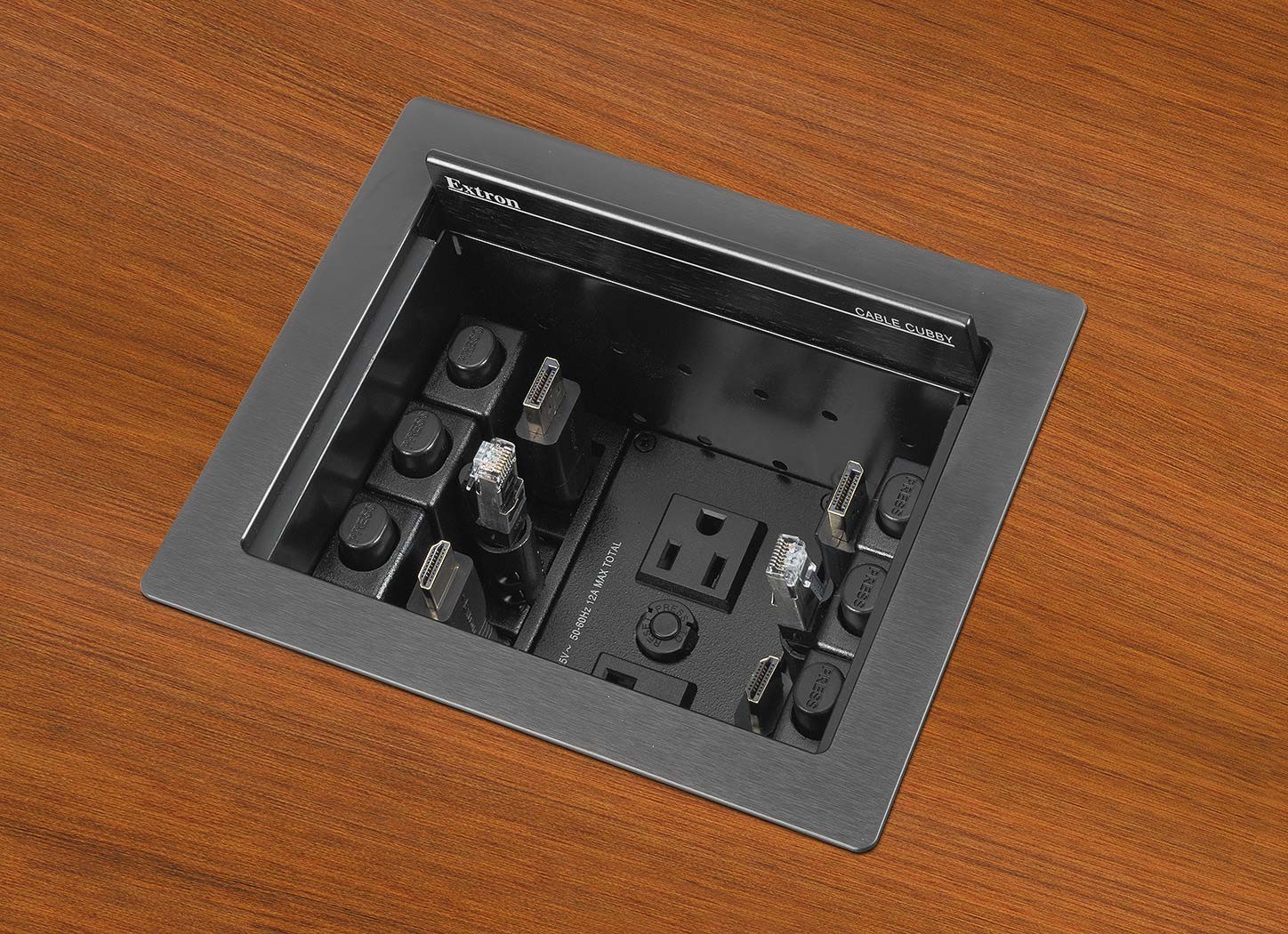 Extron 70-1046-02 Cable Cubby 700 BLK No AC