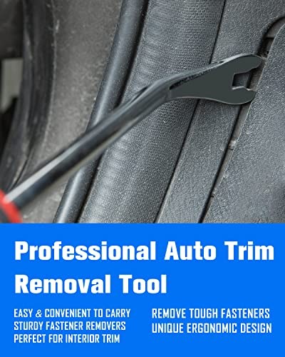 Door Upholstery, Panel, Trim Removal Tools for Auto Red_1pc