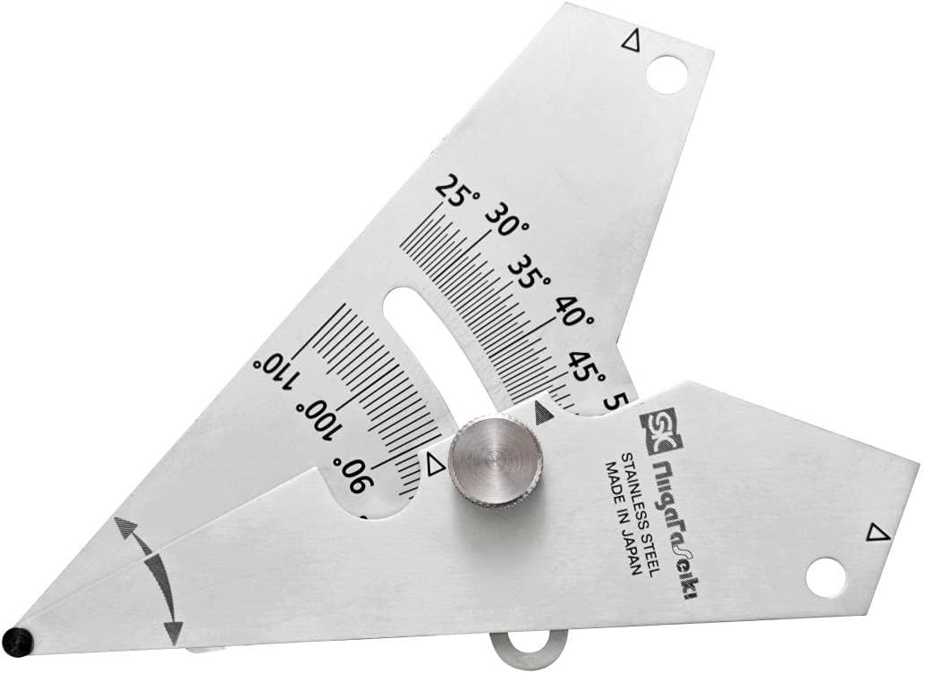 NIIGATA SEIKI SK welding Angle Gauge WGA-65 Measuring Tool New