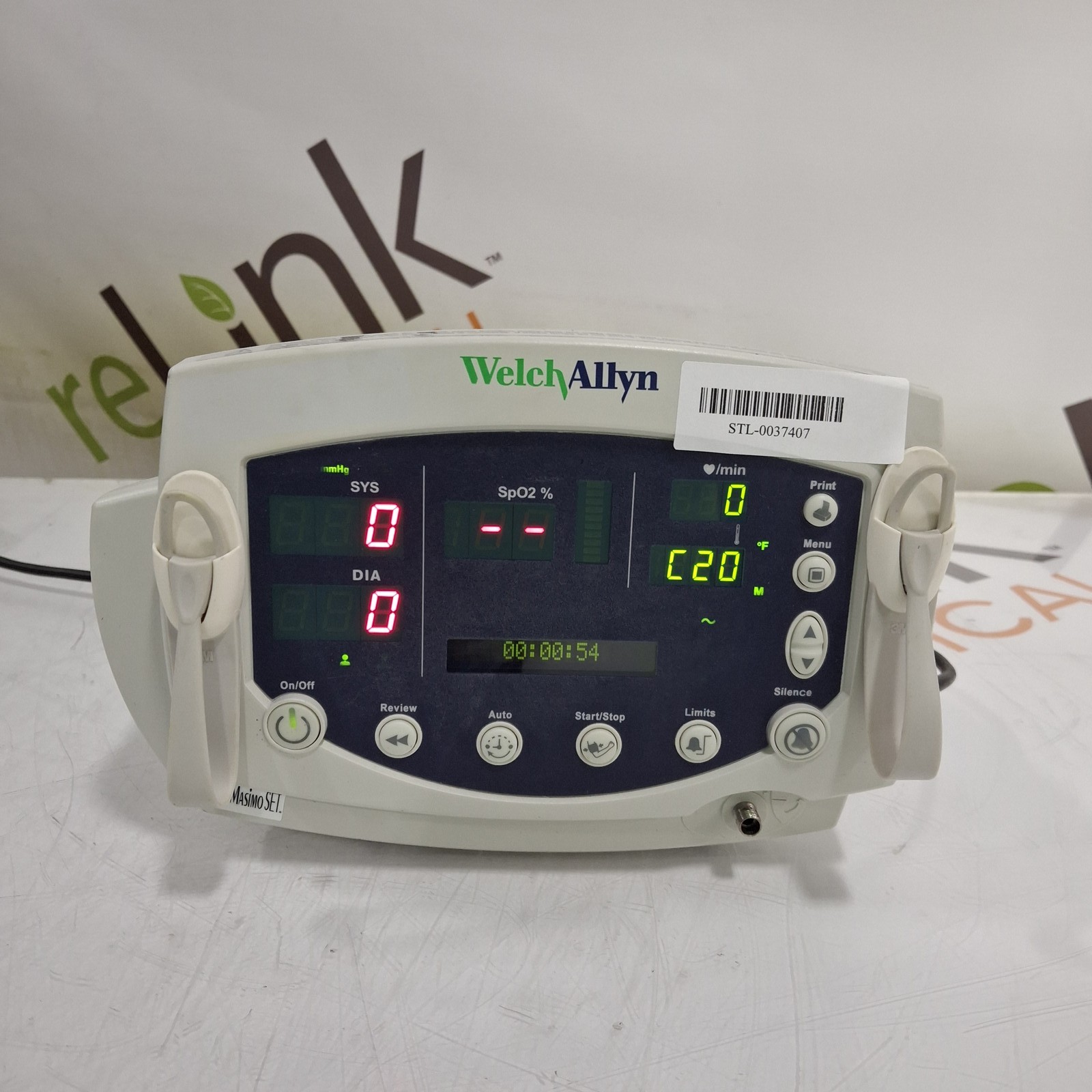 Welch Allyn 300 Series - Masimo SpO2, Temp, Printer Vital Signs Monitor