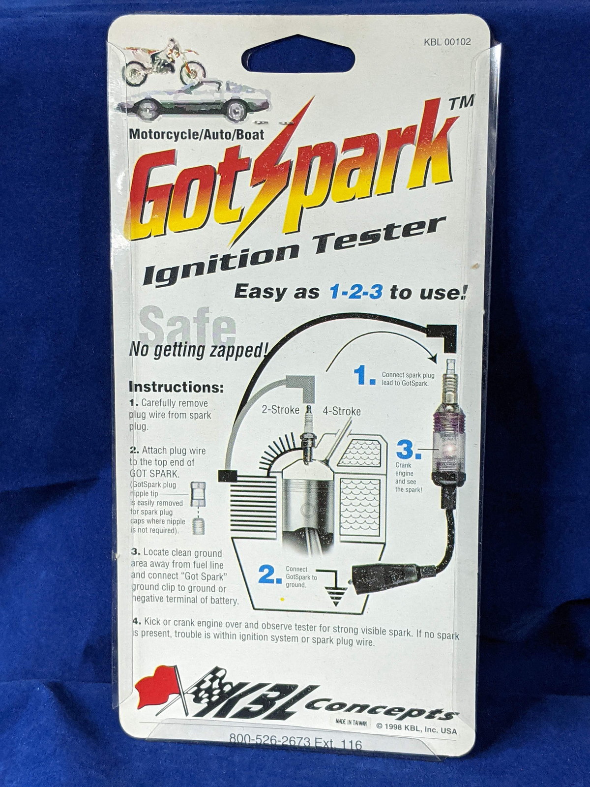 KBL Concepts Got Spark Ignition Tester - New in Package