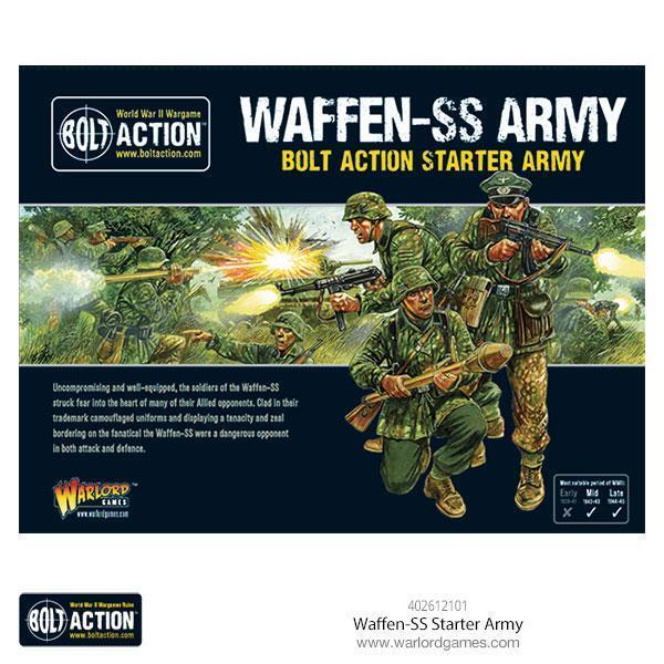 Bolt Action Miniatures Game: German Waffen SS Starter Army WLG402612101