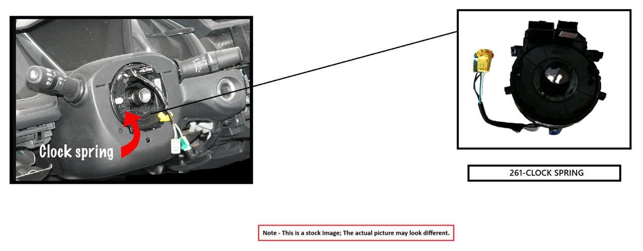 SPIRAL CABLE/CLOCK SPRING OEM 2013 LEXUS RX350 1YR WRNTY