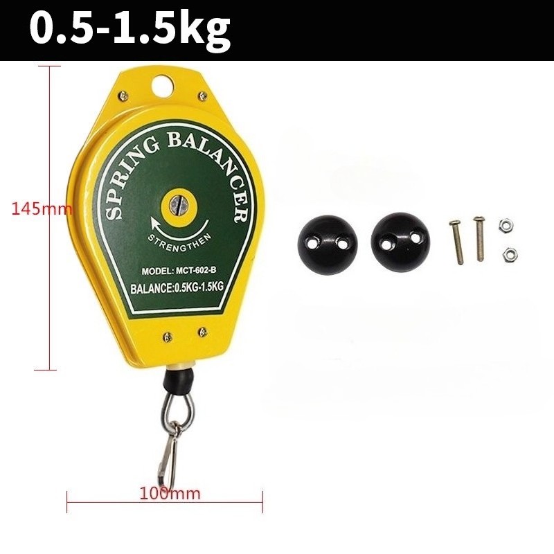 US Stock Spring Balancer Tool Holder Ergonomic Hanging Retractable 0.5 - 1.5kg