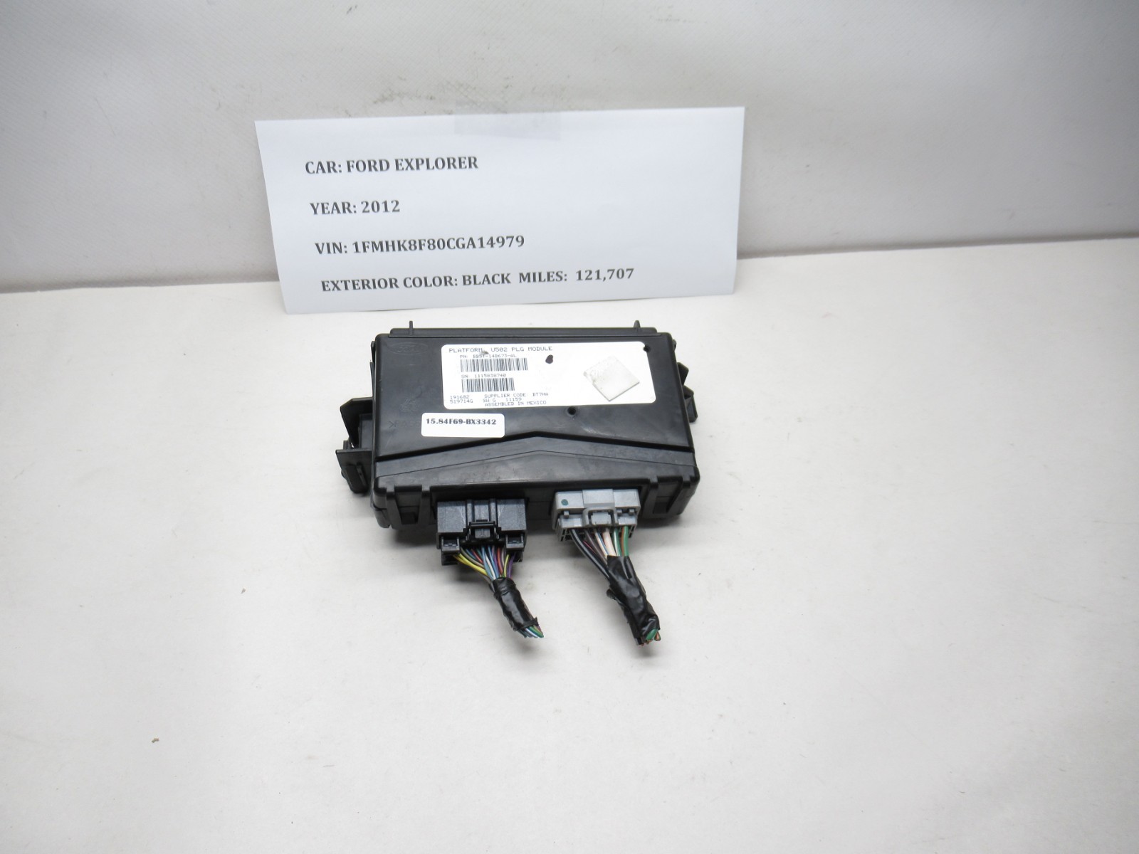 2011-2015 Ford Explorer Trunk Liftgate Control Module BCM BB5T-14B673-AL OEM