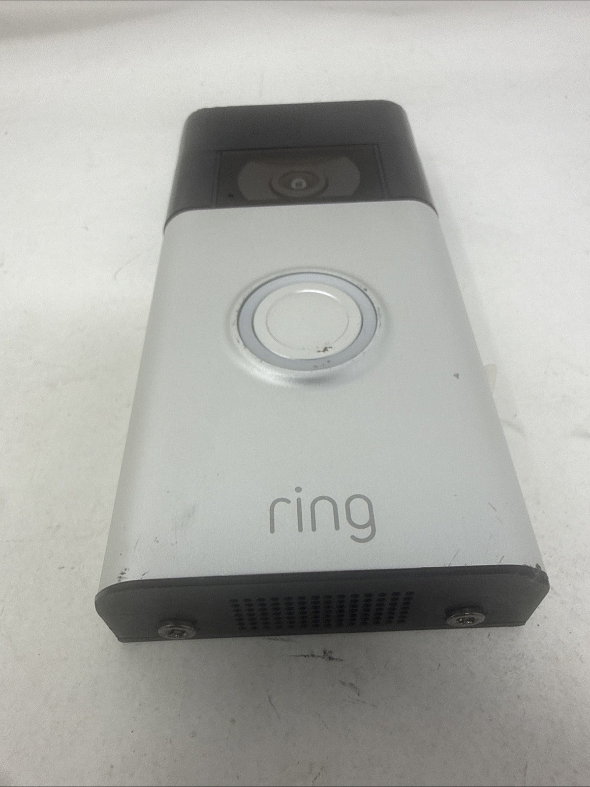 Ring 5UM5E5 (2nd Generation) Video Door Bell Gray Tested Working