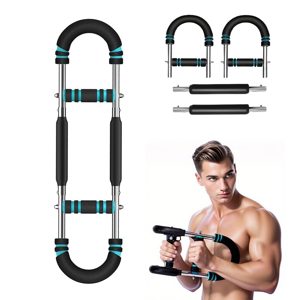 Twister Arm Trainer,Adjustable 6 Resistance Levels (45-130 blue(45-130lb)
