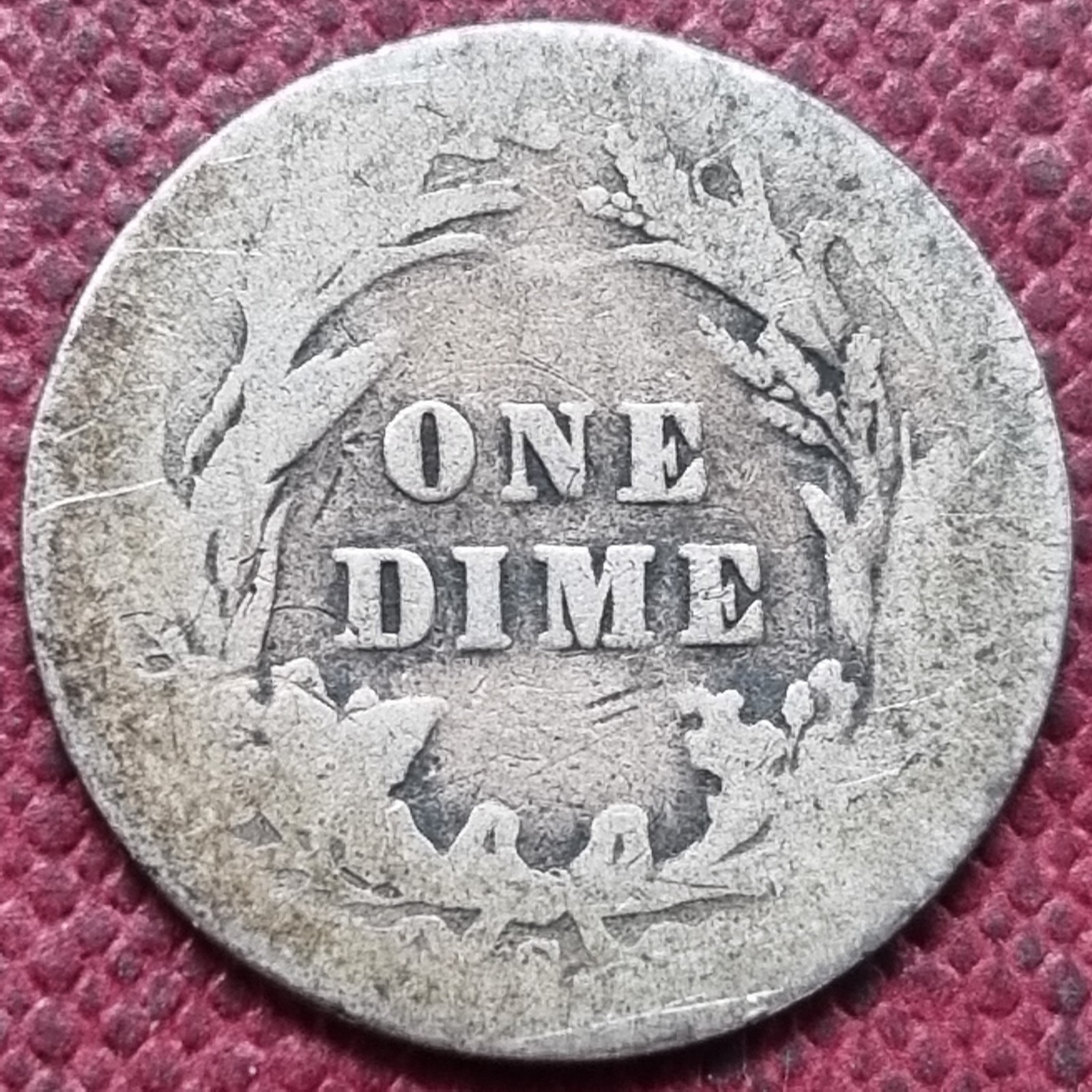 1903 S Barber Dime 10c Circulated #101605