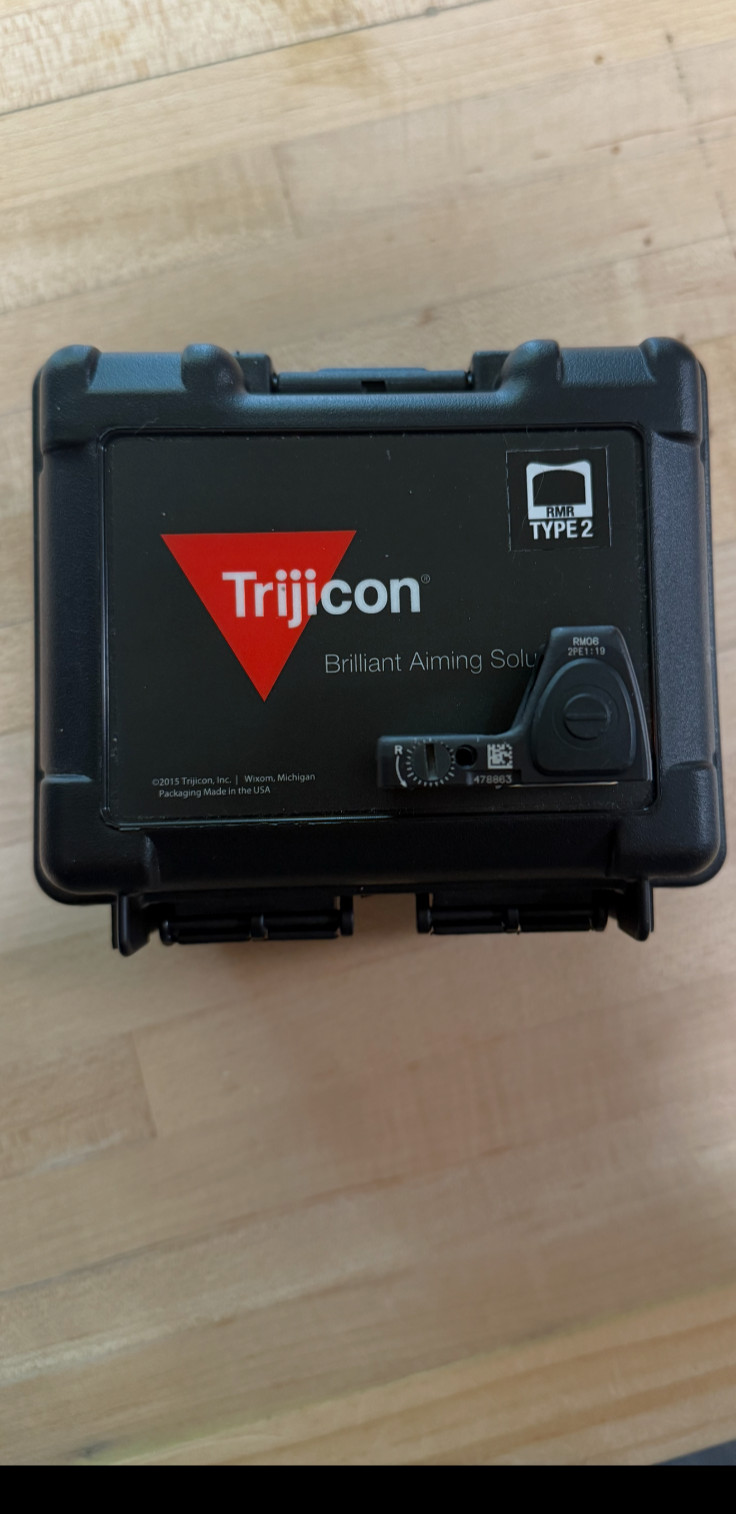 Trijicon RMR Type 2 3.25 Red MOA Dot Sight - Black (RM06-C-700672)