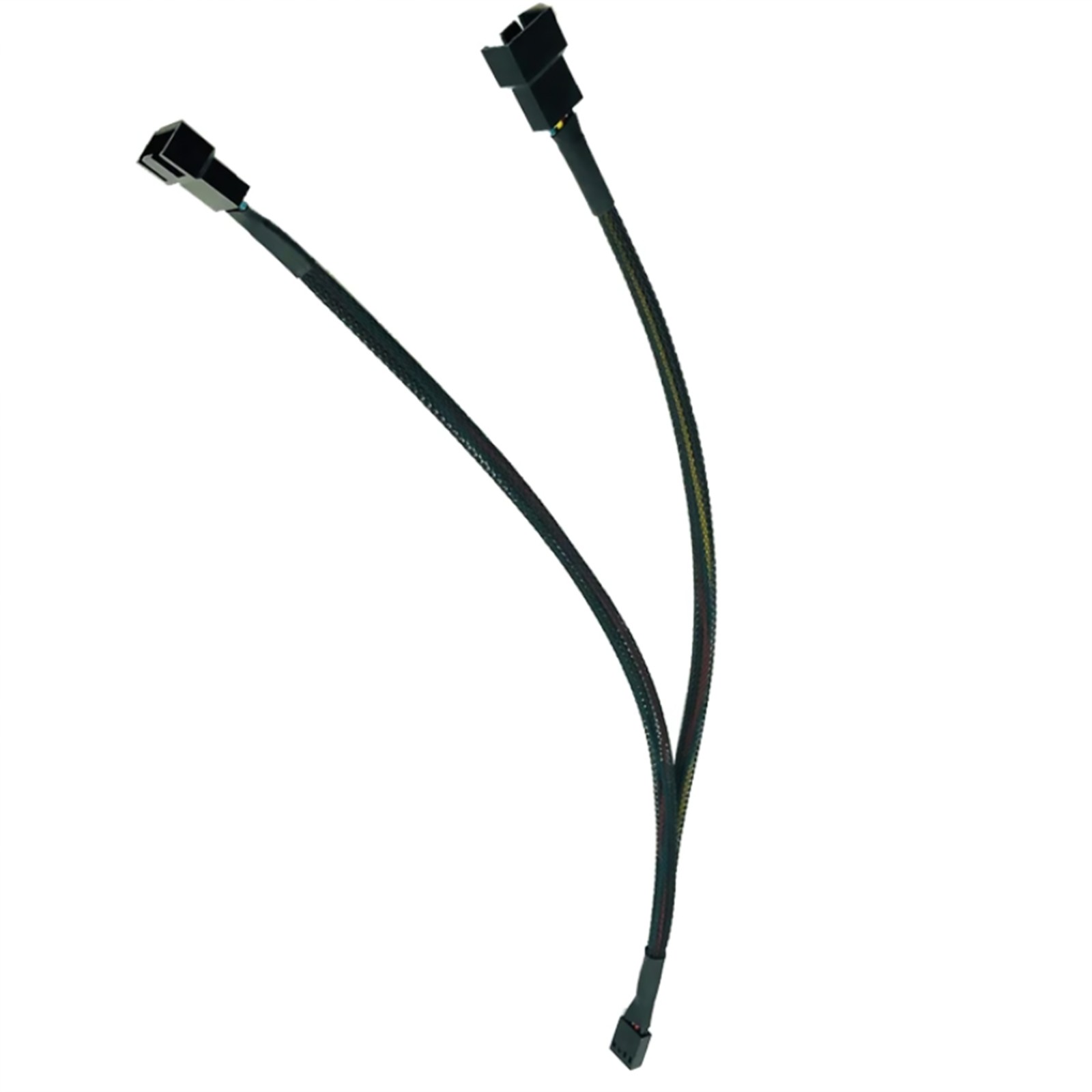 27cm 4Pin 1 To 2 Fan Extension Splitter Cable Adapter For Motherboard