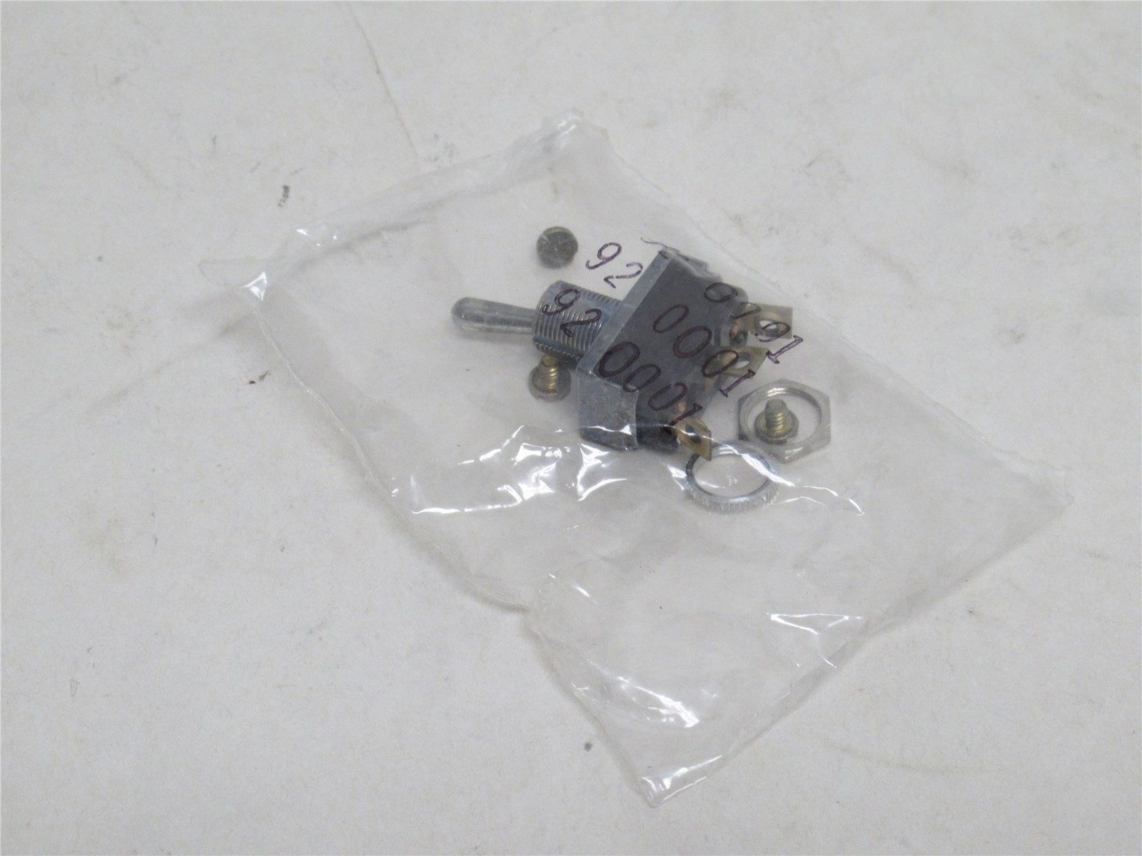 240272 New-No Box; McGill 92-0001 Bat Lever Actuator Toggle Switch 20A; 250VAC