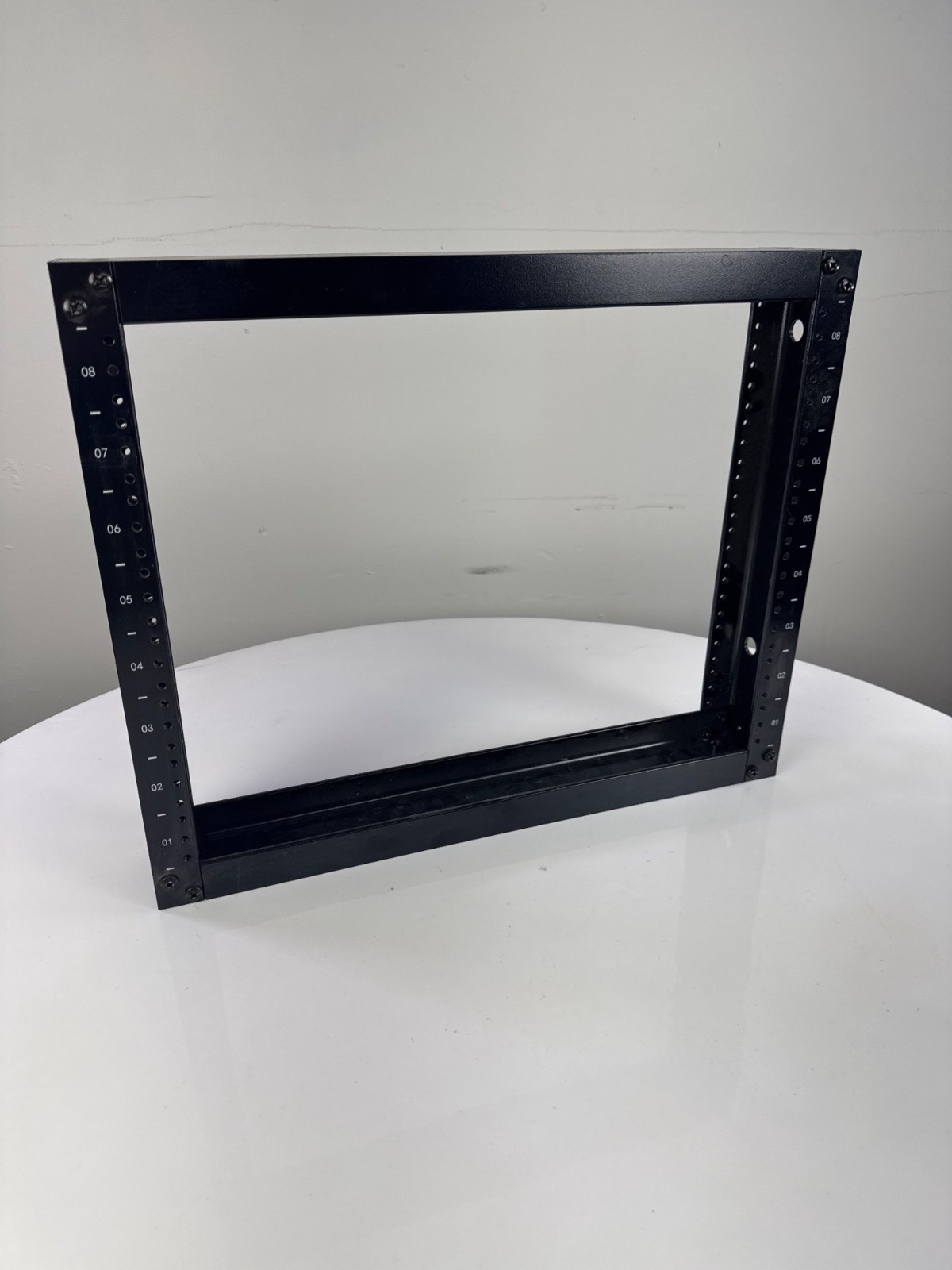 8U Rack Equipment Rack Frame 3 inches Wide