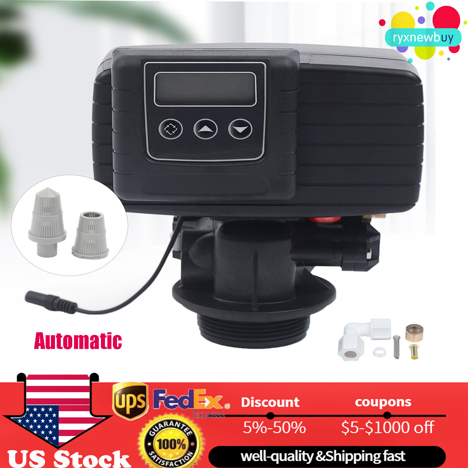Digital Control Valve Water Softener Control Valve Filter Control Head 5600SXT