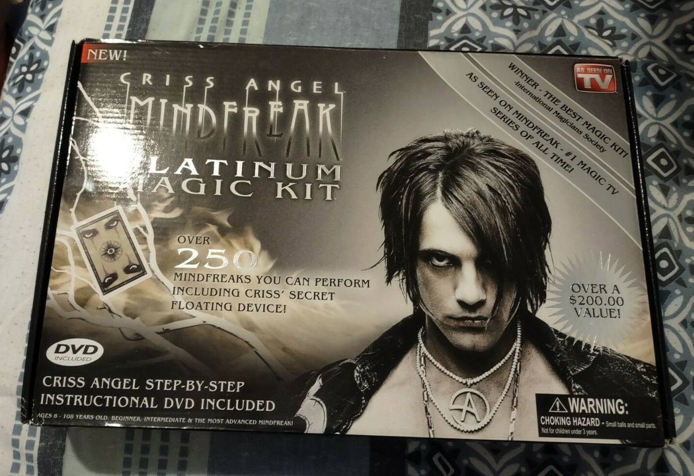 Criss Angel Mindfreak Platinum Magic Kit (2009, Open Box)