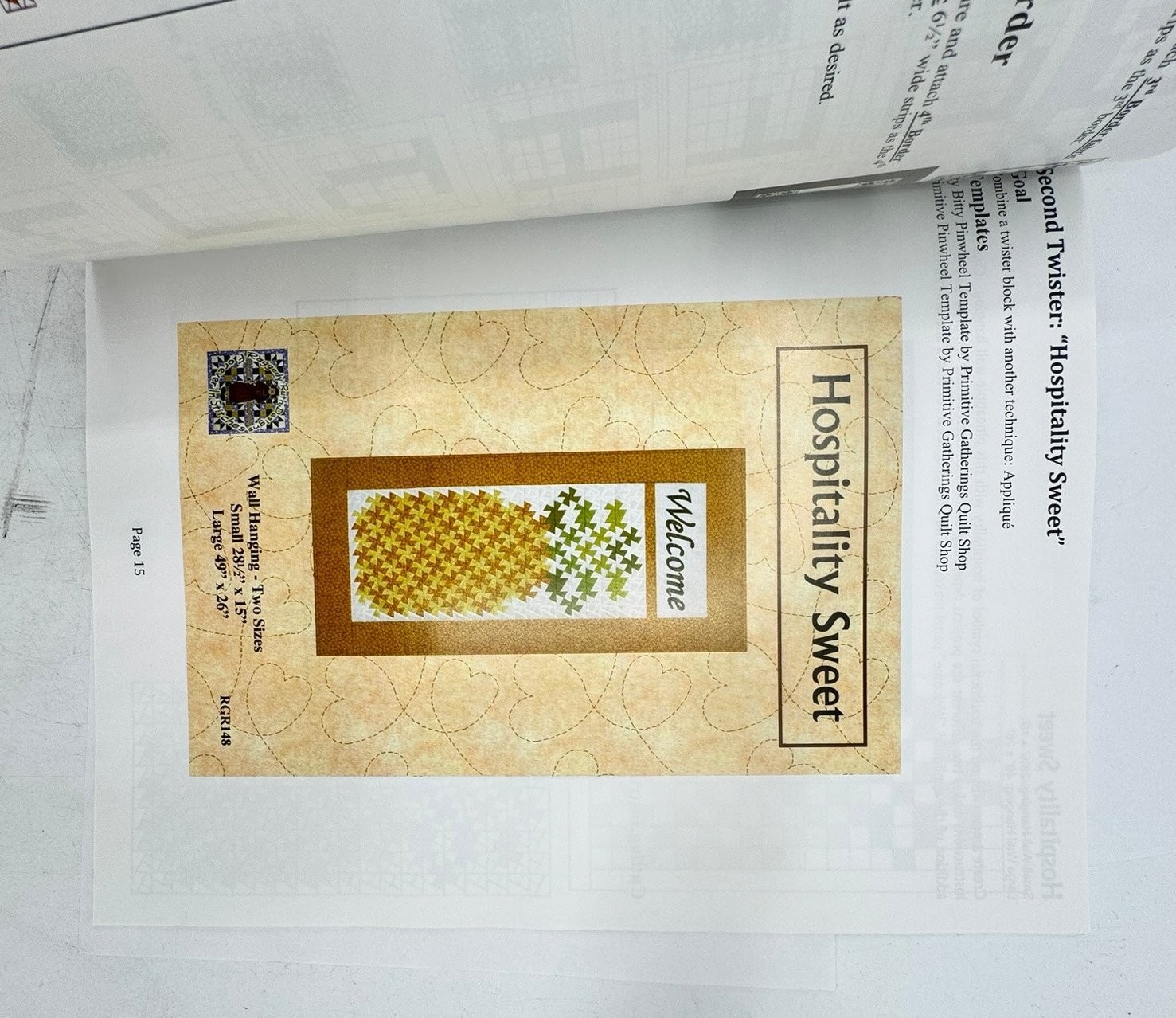 Twister Chasers Quilt Pattern by Raggedy Ruth Designs