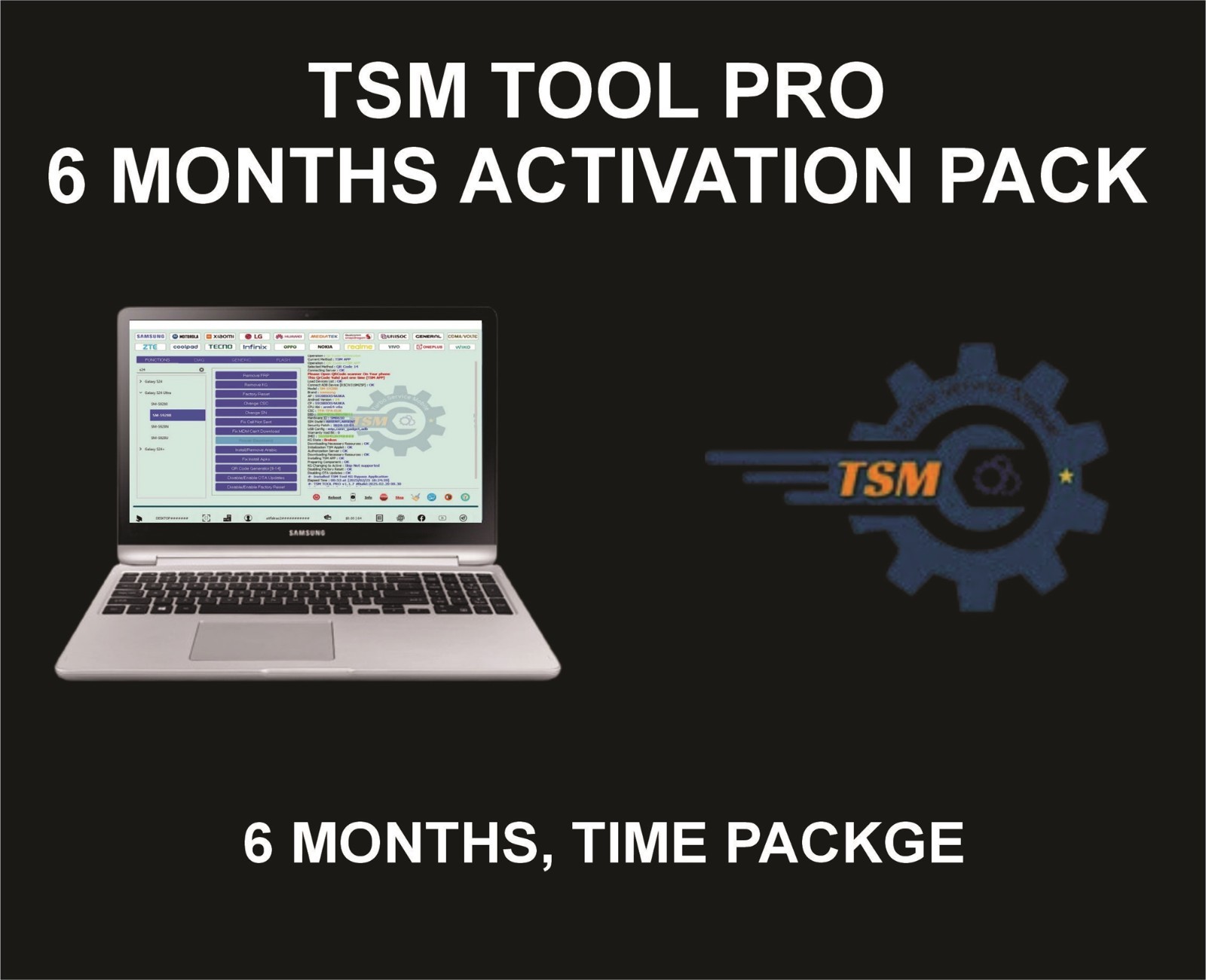 TSM Tool Pro, Time Package, Activation, 6 Months