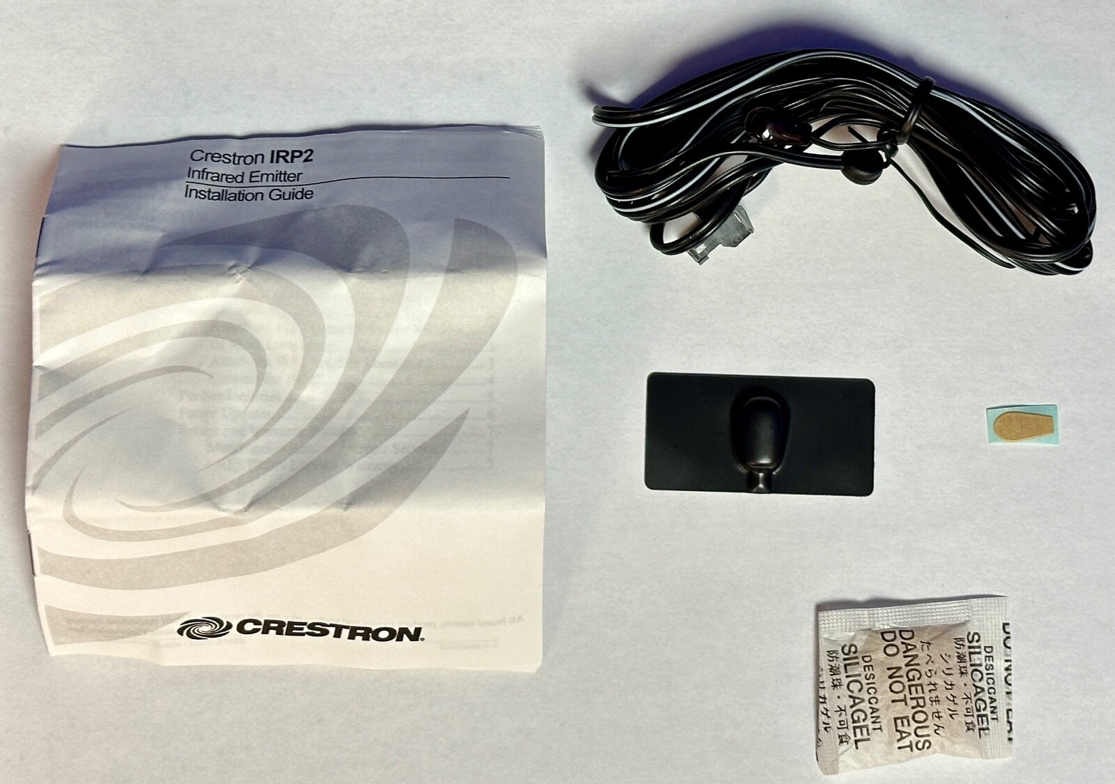 CRESTRON IRP2, IR Emitter Probe w/Terminal Block Connector-NEW-OPEN BOX