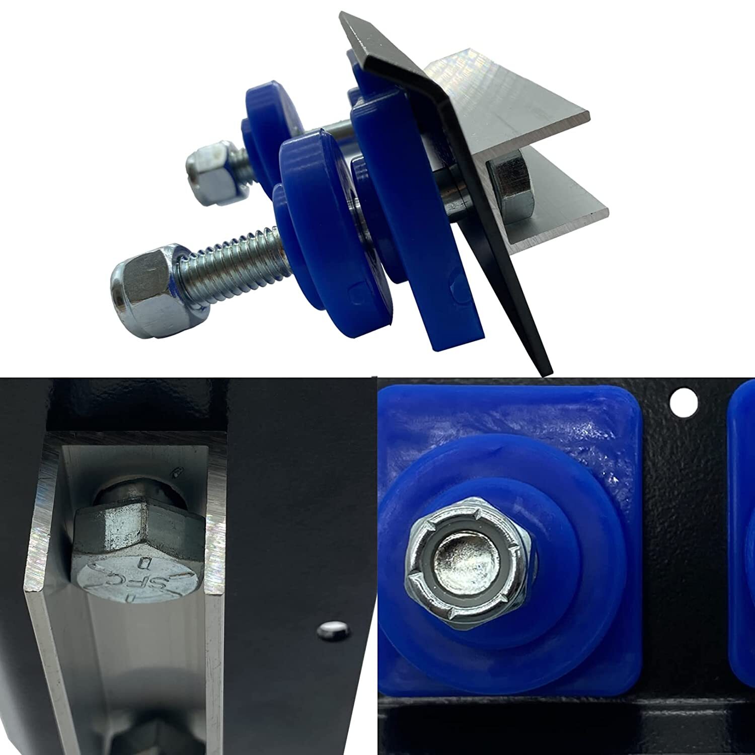 brand new Hood Hinge Pivot Polyurethane Bushing Mount Bolt SET