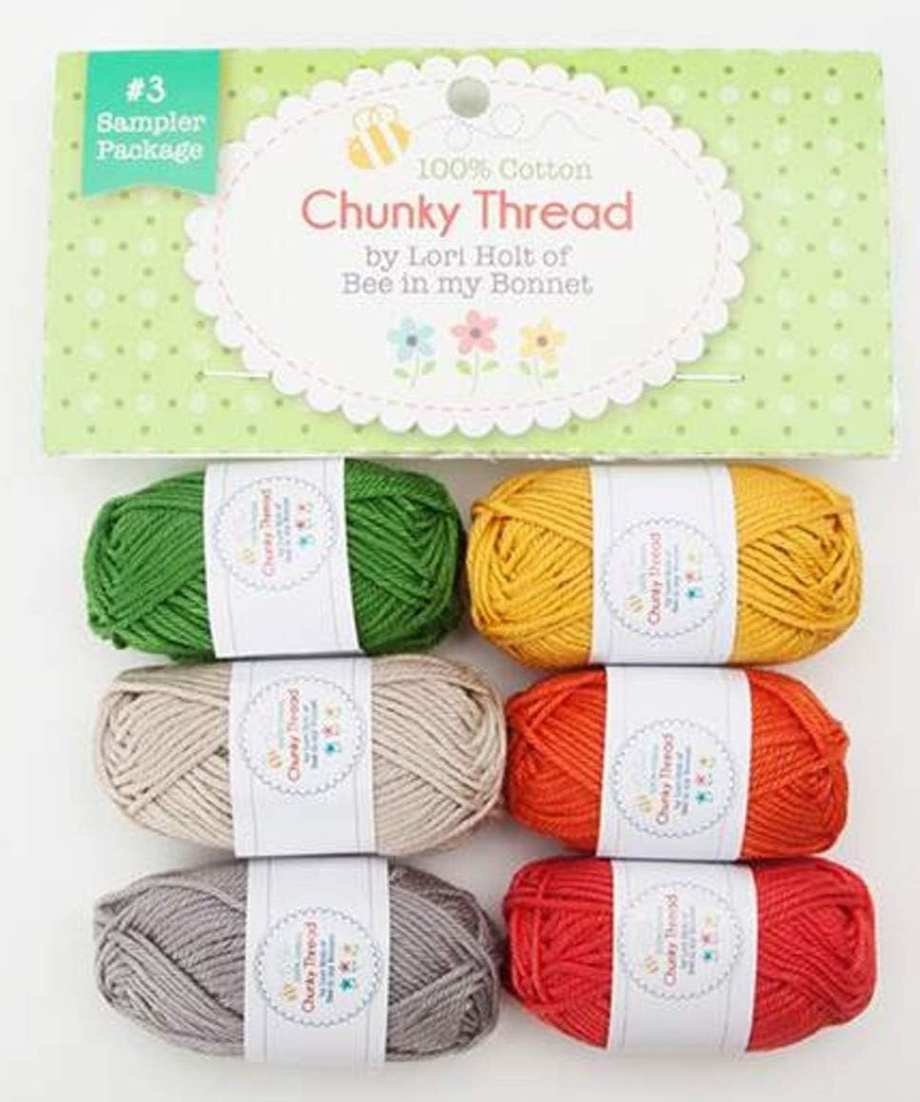 Riley Blake Chunky Thread Samplers By Lori Holt of Bee in My Bonnet, Includin...
