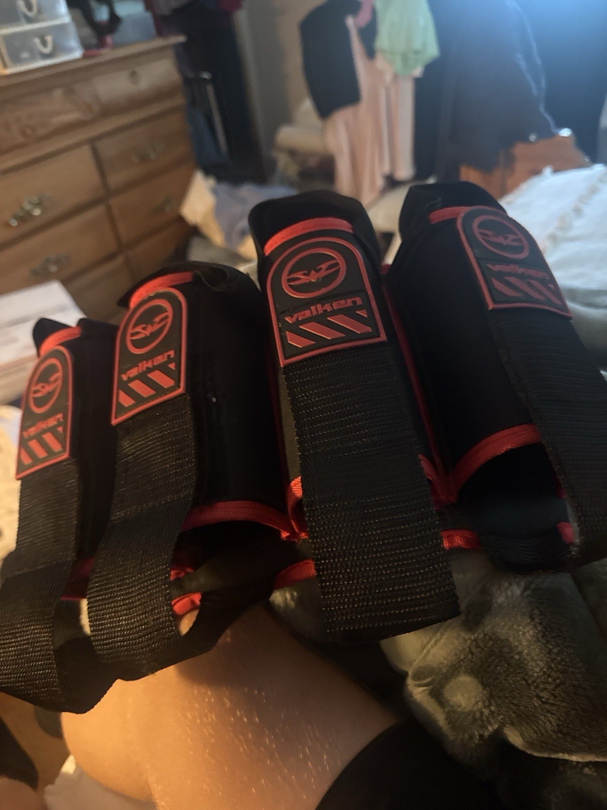 Valken alpha 4 pod pack, red