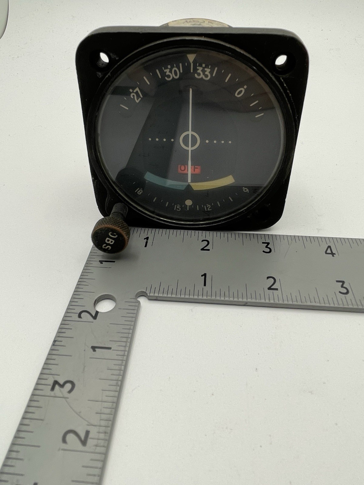 ARC COURSE INDICATOR AVIATION DIRECT CONTROL P/N:  IN-514 #18028 - 2