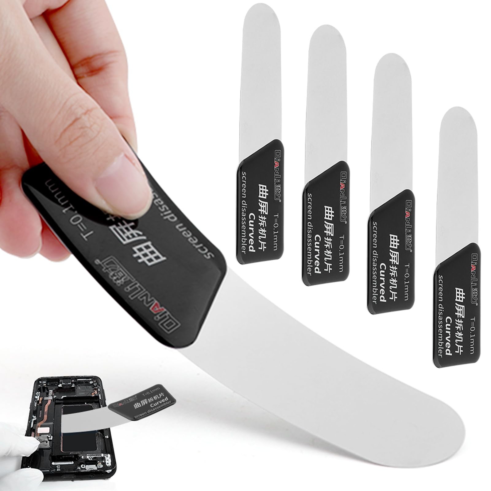 5Pcs Separate Screen Disassembler Pry Tools Ultra-Thin Opening Tool Stainless