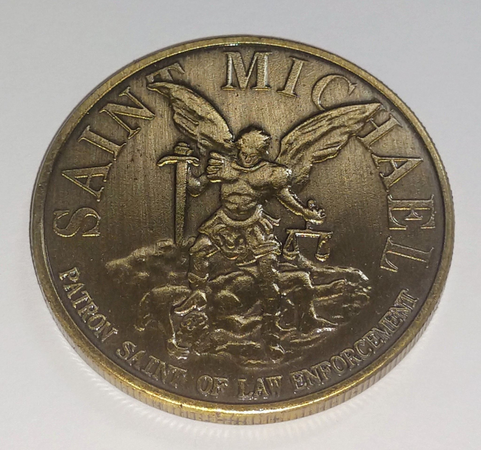 PHOENIX POLICE DEPARTMENT COLORIZED ART COIN