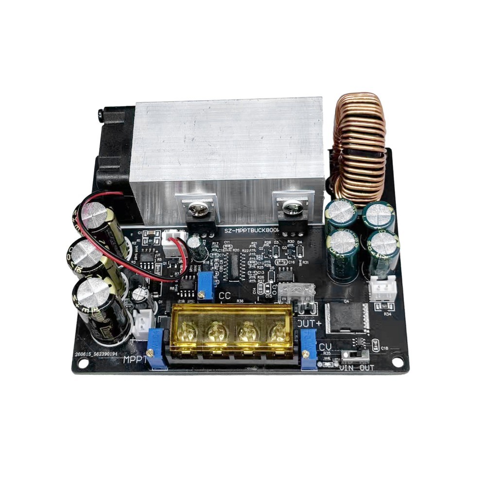 MPPT Solar Charge Controller 18-90V Input 800W Step Down Module 0-25A Adjustable