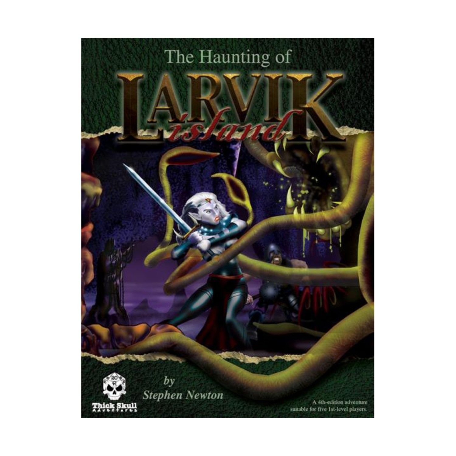 Thick Skull Adventures Fantasy RPG Haunting of Larvik Island VG+