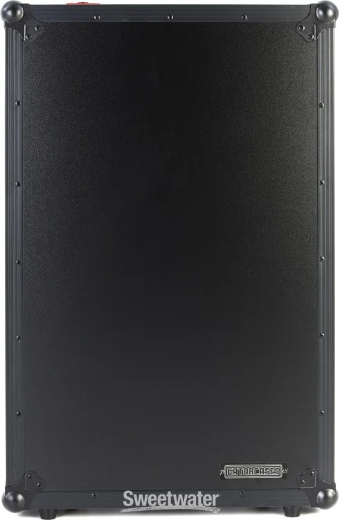 Pioneer DJ DDJ-FLX10 DJ Controller and Upper Deck Flight Case with LED Lights -